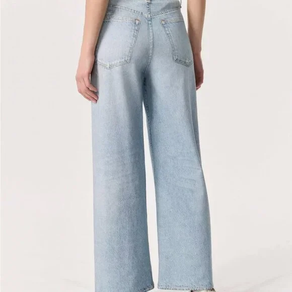 rag & bone Miramar Sofie Ankle Length in Meadow Blue Size 26 - Worn Once - Picture 4 of 8
